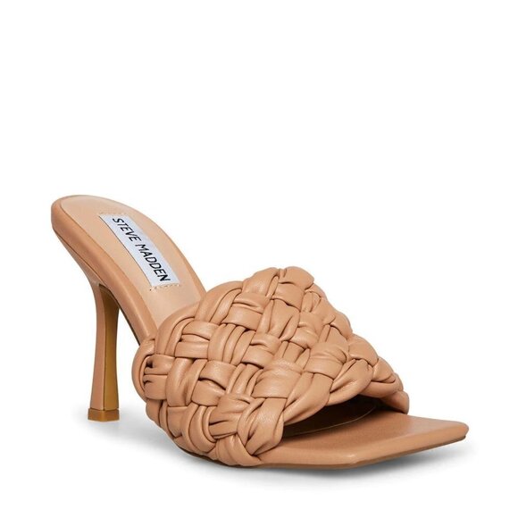 Steve Madden Jarina Heels Tan Womens Size 7.5 - Picture 1 of 11